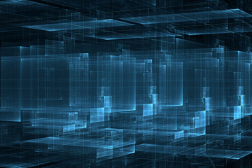 Abstract business science or technology background