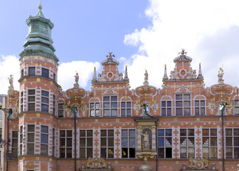 Fototapeta premium Zollhaus in Danzig