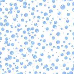 bubble seamless pattern white