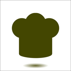 Chef hat sign icon. Hat cooking symbol.