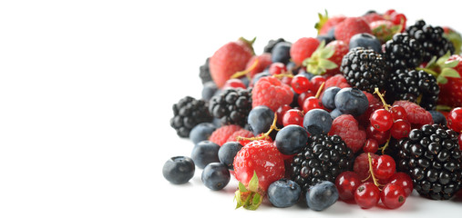 Fresh forest berries