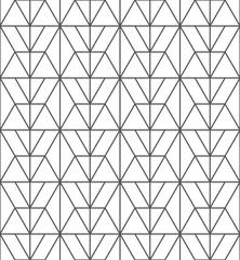 Geometric pattern consisting of lines. Endless