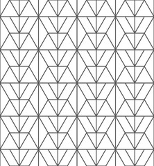 Geometric pattern consisting of lines. Endless