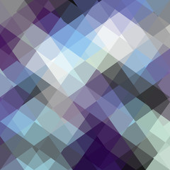 Obraz premium Diagonal abstract pattern in low poly style.