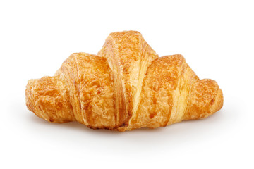 Freshly Croissant Isolated on white background