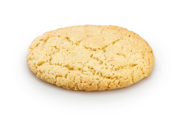 Chip cookie isolated on white background