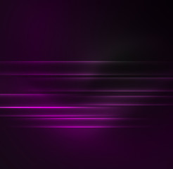 Glowing futuristic lines