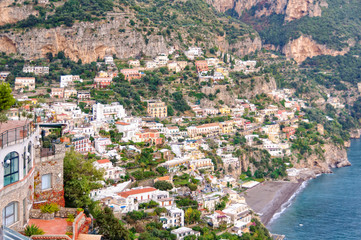 The cliff side village of Positano is the Amalfi Coast’s most picturesque and photogenic township...
