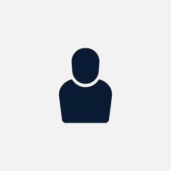 Human icon simple illustration
