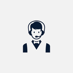 Human icon simple illustration