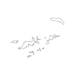 British Virgin Islands map