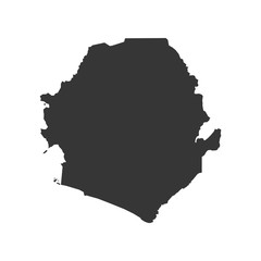 Sierra Leone map