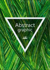 Abstract exotic tropical leaf background. Eps10 Vector illustration.