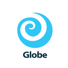 vector logo globe