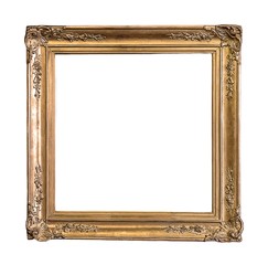 Gold frame for paintings, mirrors or photos