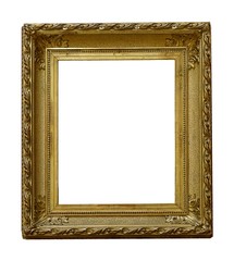 Gold frame for paintings, mirrors or photos