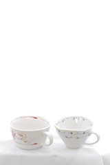 ペアのコーヒーカップ