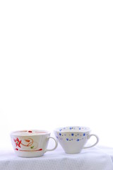 お揃いのカップ