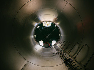 Steel tower element for a wind energy installation