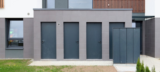 Modern electric distribution system in a  residential building