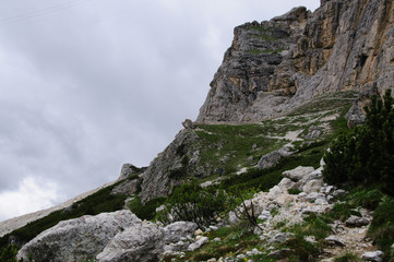 Fototapeta premium The Mountains of the Dolomites