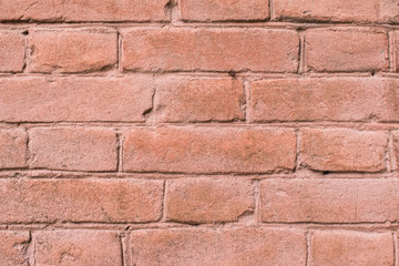 Texture. Light background. Brick wall