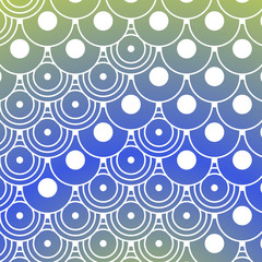 Fototapeta premium Vector colorful design for your idea. Dynamic circles