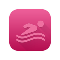 Matte Long Shadow App-Icon