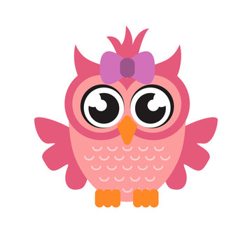 cartoon owl girl