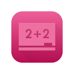 Matte Long Shadow App-Icon