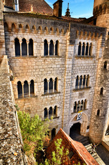 Obraz premium Rocamadour, one of the most beautiful village in France, religious destination