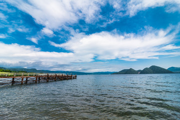 Fototapeta na wymiar 北海道 大自然 洞爺湖