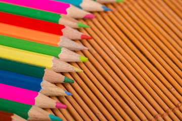 Fototapeta premium colorful pencils