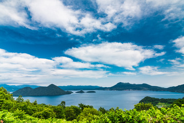 Naklejka premium Hokkaido Nature Lake Toya