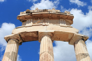 Grèce, site archéologique de Delphes