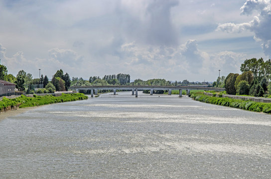 Ponte Tiziano e Tanaro Alessandria