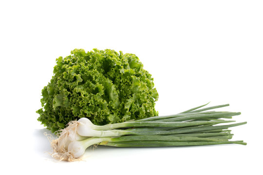 Salade and oignons