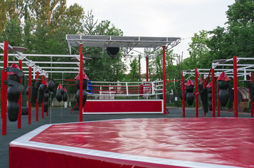Boxing sports ground