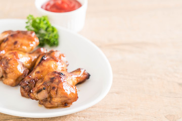 barbecue chicken wings