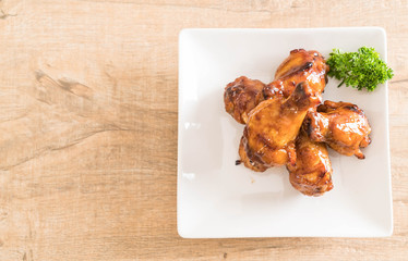 barbecue chicken wings