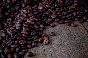Brown coffee bean background