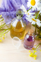 Essential oils and wild flowers