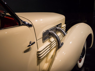 Abstract of a classic Cord automobile