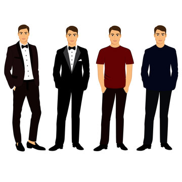 Collection. Men's Clothing. Wedding men's suit, tuxedo.
