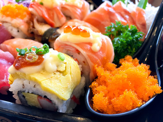 sushi set  - Japanese food
