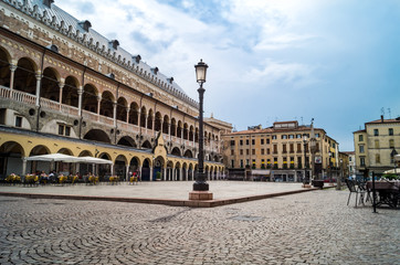 Fototapeta na wymiar Piazza delle erbe, Padova, Italy
