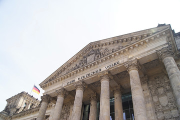Fototapeta premium Reichstag w Berlinie