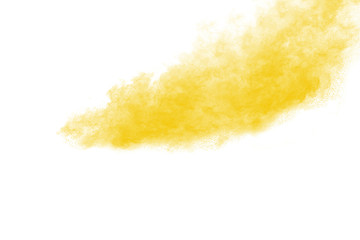 abstract multicolored powder splatted on white background,Freeze motion of color powder exploding