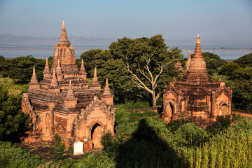 Myanmar  - Sonnenaufgang in Bagan