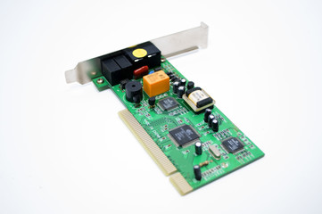 board on a white background